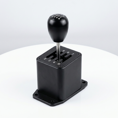 USB Racing Simulator Shifter Built for Enhanced Gaming, 7+R H Pattern, Aluminum Alloy, Plug and Play
