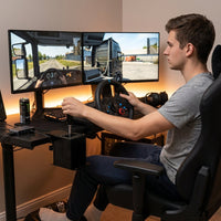 PC USB Simulator Shifter 7+R H Gear Shifter for LO GITECH G29/G27/G25/G920, T300RS/GT, Compatible with Gearshift PC Windows Steering Wheel for ATS ETS Dust WRC Sim Racing Game — Lifestyle