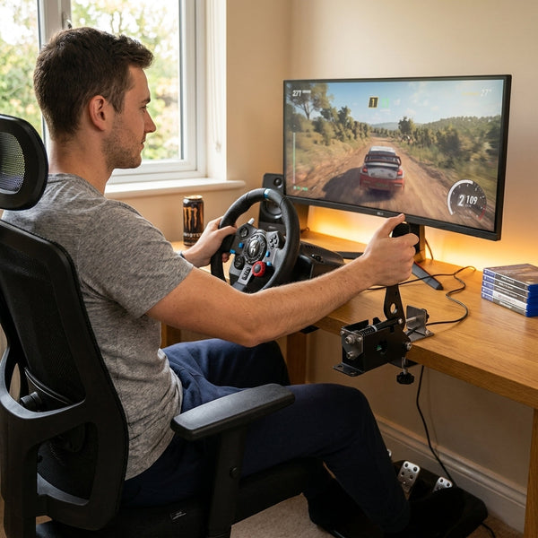 USB Racing Handbrake Built for Precision Control, Hall Sensor Technology, 64 Bit Connection, G27 G29 Compatible