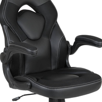 Gaming Desk Chair Set Built for Extended Sessions, 51.5 Inch Desktop, Raised Monitor Platform, Ergonomic Support