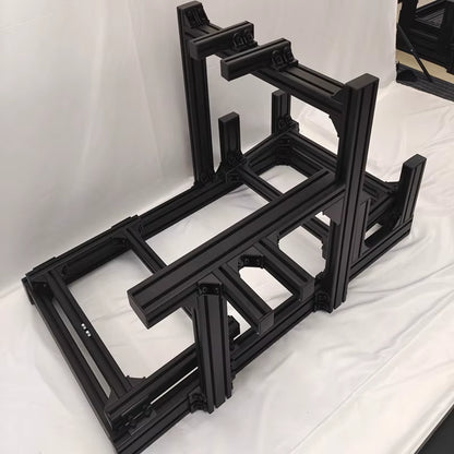 Virtual Reality Driving Game DIY Driving Simulator Aluminum Profile 4080 Assembly Kit Sim Racing Cockpit Sim Rig Frame